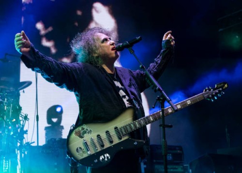 Robert Smith of The Cure performs at Pine Knob Music Theatre on June 13, 2023 in Clarkston, Michigan.