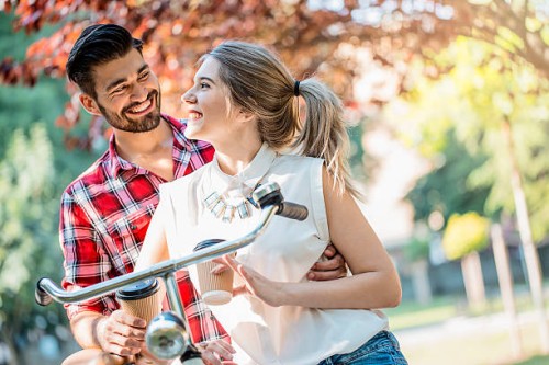 romantic ride in the park - junk food stock pictures, royalty-free photos & images