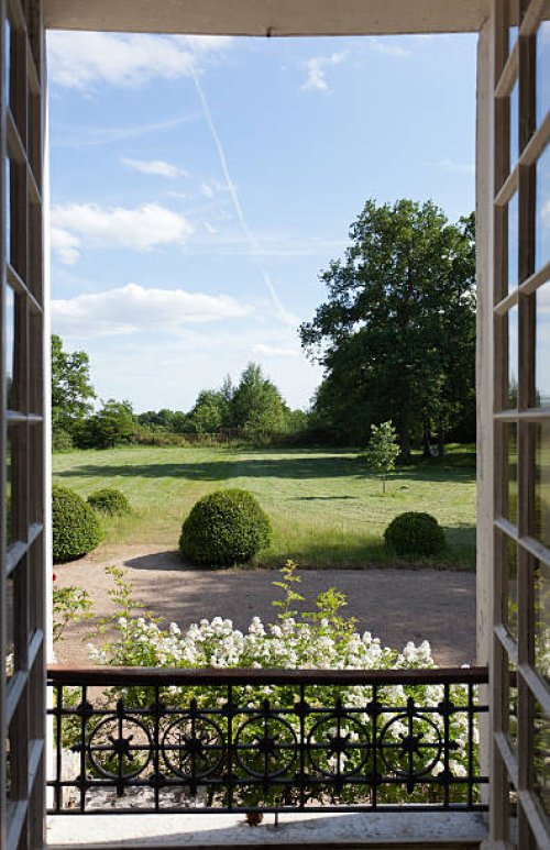 room with a view - garden decoration stock pictures, royalty-free photos & images