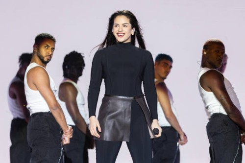 Rosalía performs on stage during day 3 of Primavera Sound Madrid 2023 on June 11, 2023 in Madrid, Spain.