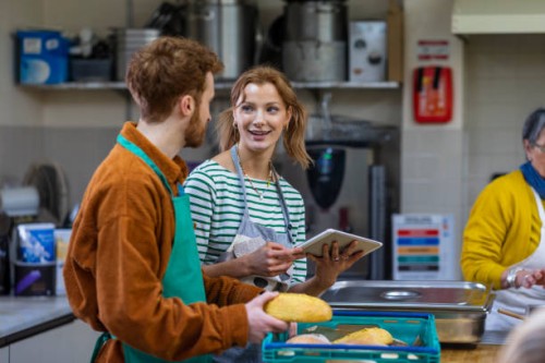 running an essential service - food stock pictures, royalty-free photos & images
