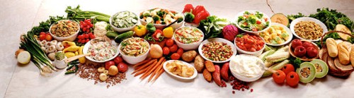salads and sides - food photos et images de collection