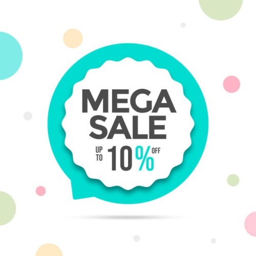 sale abstract banner template design. speech bubble shape sale banner. vector illustration. stock illustration - fashion stock illustrations