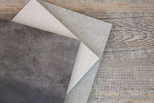 samples of floor tiles - home decoration stockfoto's en -beelden