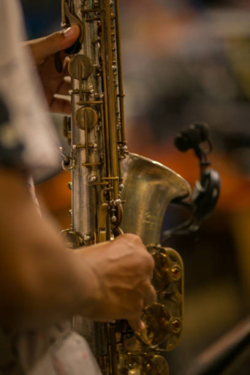 saxophone. - concert stock pictures, royalty-free photos & images