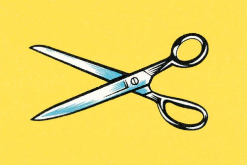 scissors - hairstyle stock illustrations