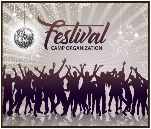 season party - concert stock illustrations