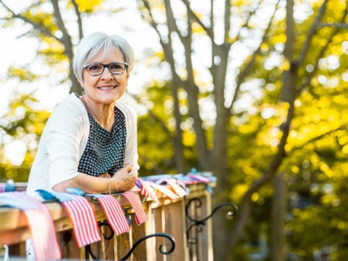 senior woman outdoor portrait - home decoration stock pictures, royalty-free photos & images