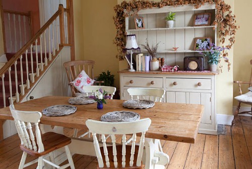 shabby chic cocina - home decoration fotografías e imágenes de stock