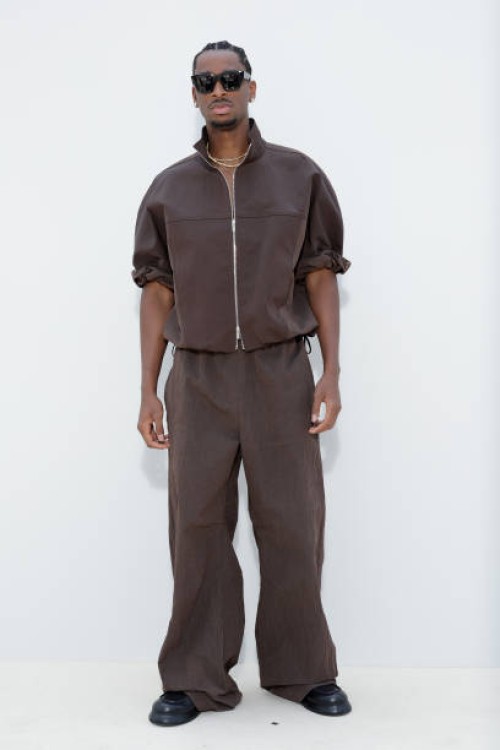 Shai Gilgeous Alexander attends the "Le Chouchou" Jacquemus' Fashion Show at Chateau de Versailles on June 26, 2023 in Versailles, France.