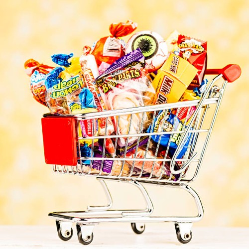 shopping for halloween candy - junk food stock pictures, royalty-free photos & images