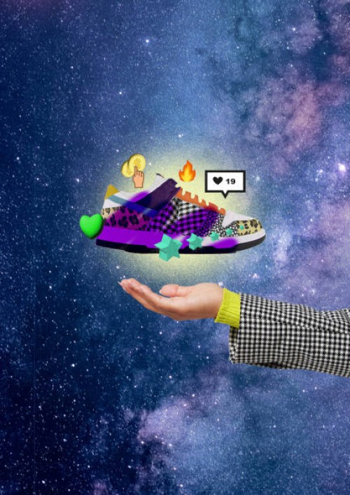 shopping in the metaverse - fashion stock pictures, royalty-free photos & images