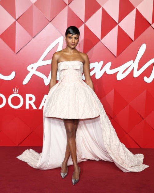 Simone Ashley attends The Fashion Awards 2024 Presented by Pandora at the Royal Albert Hall on December 02, 2024 in London, England.