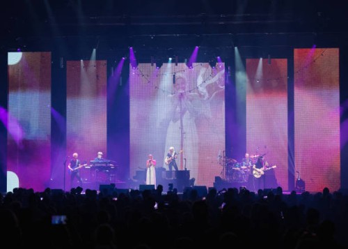 Singer-songwriter Sarah McLachlan kicks off her 'Fumbling Towards Ecstasy 30th Anniversary Tour' at Pacific Coliseum on May 23, 2024 in Vancouver,...