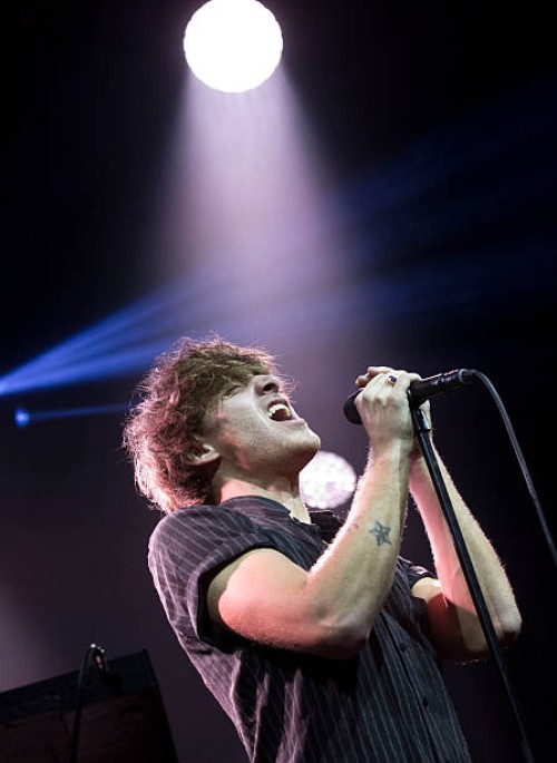 Singer Paolo Nutini performs live during a concert at the Columbiahalle on November 18, 2014 in Berlin, Germany.