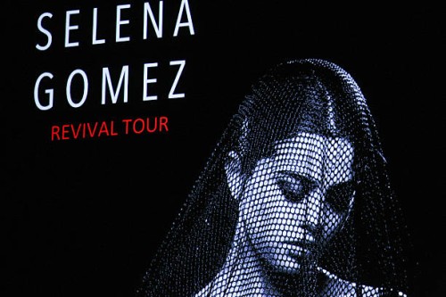 Singer Selena Gomez performs during her 'Revival Tour' at Bridgestone Arena on June 21, 2016 in Nashville, Tennessee.