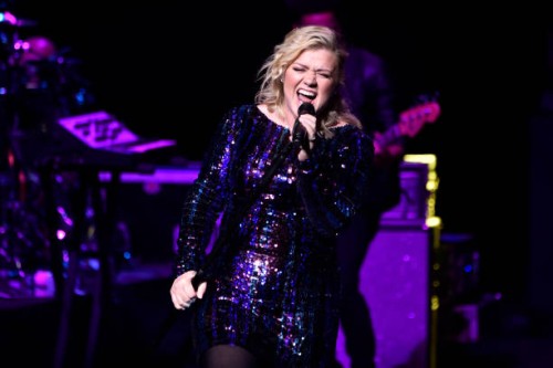 Singer/songwriter Kelly Clarkson performs at the Sands Cares INSPIRE 2019 charity concert benefiting local nonprofit organizations at The Venetian...