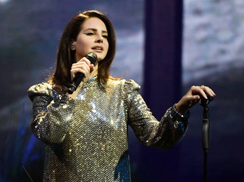 Singer/songwriter Lana Del Rey performs during a stop of her LA to the Moon Tour in support of the album "Lust for Life" at the Mandalay Bay Events...