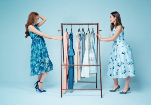 sisters show clothes - fashion stock pictures, royalty-free photos & images