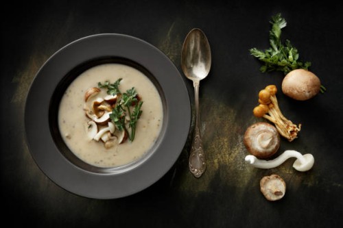soups: mushroom soup still life - food stock pictures, royalty-free photos & images