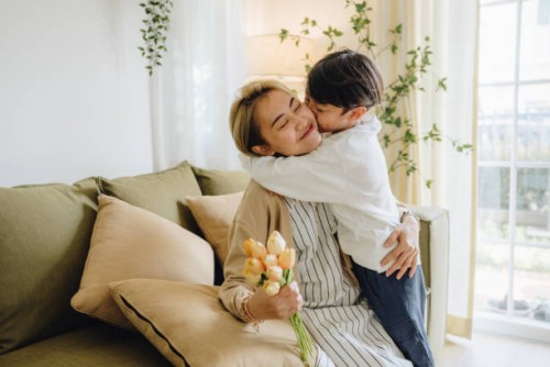 special gift on mother's day - home decoration stock pictures, royalty-free photos & images