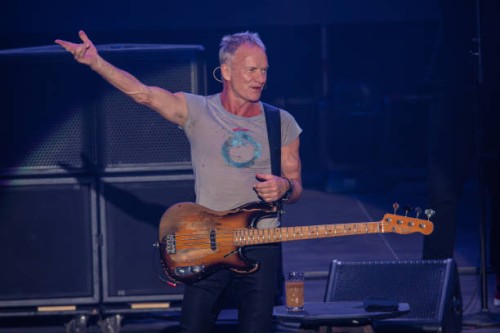 Sting performs on stage during the "Christmas By Starlite" 2023 Concert at Ifema on December 16, 2023 in Madrid, Spain.
