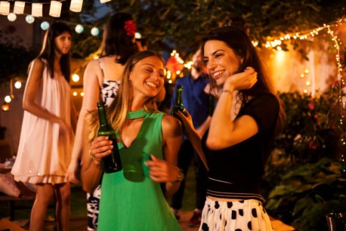 summer party - garden decoration stock pictures, royalty-free photos & images