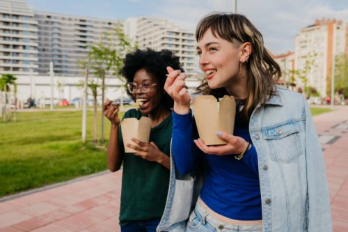 sunny day with my love - junk food stock pictures, royalty-free photos & images