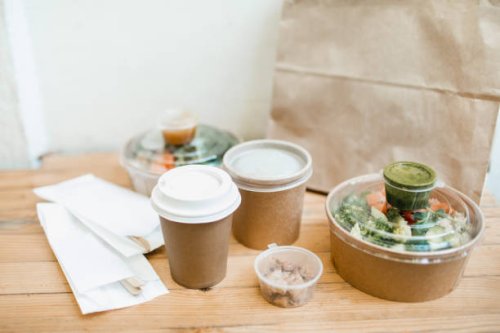 take away food delivery. - junk food stock pictures, royalty-free photos & images