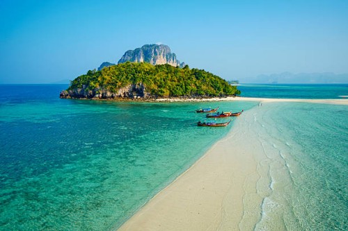 thailand, krabi province, ko tub island - travel photos et images de collection