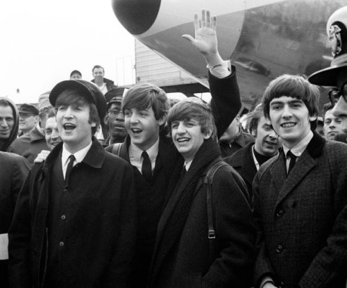 The Beatles in New York. February 1964.