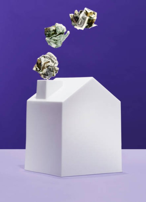 the money pit - home decoration stock pictures, royalty-free photos & images