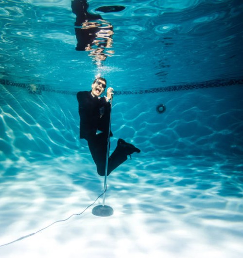 the underwater singer - concert stock pictures, royalty-free photos & images