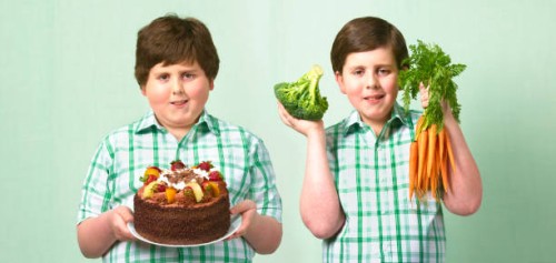 thin and fat twins - junk food stock pictures, royalty-free photos & images