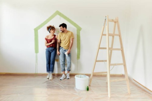 this is our new home! - home decoration stock pictures, royalty-free photos & images