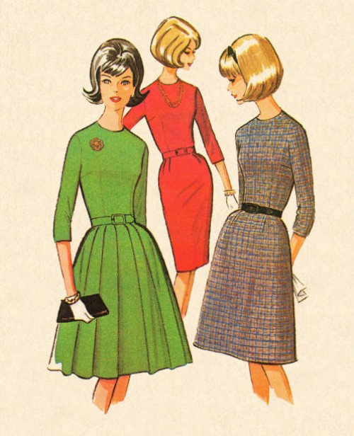 three stylish women - fashion stock illustrations