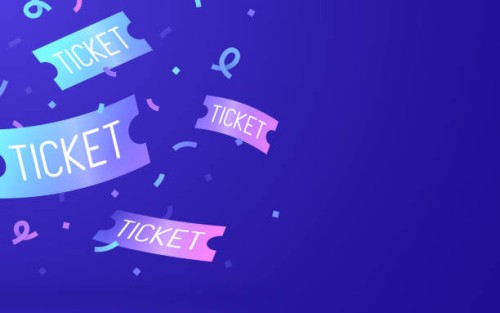 ticket background - concert stock illustrations