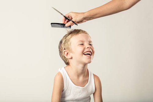 time for a haircut - hairstyle stock pictures, royalty-free photos & images