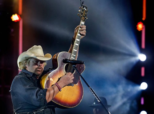Toby Keith performs in concert at the Xfinity Center on Aug. 14, 2015.