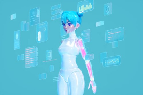 toon cyborg. - fashion stock pictures, royalty-free photos & images