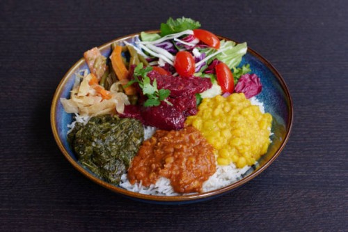 traditional ethiopian vegan musaka dish - food stock pictures, royalty-free photos & images