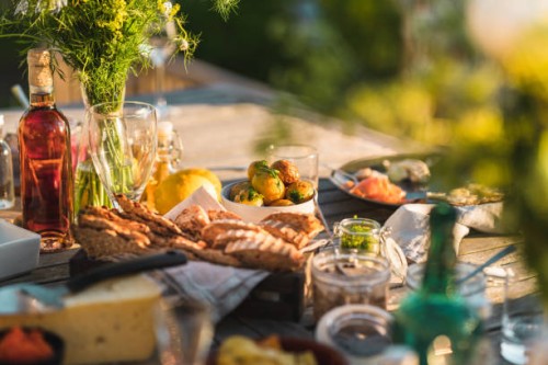 traditional swedish midsummer food - food stock pictures, royalty-free photos & images