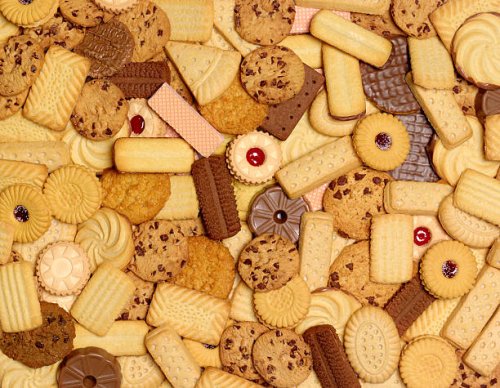 trans fats biscuit cookies - junk food stock pictures, royalty-free photos & images