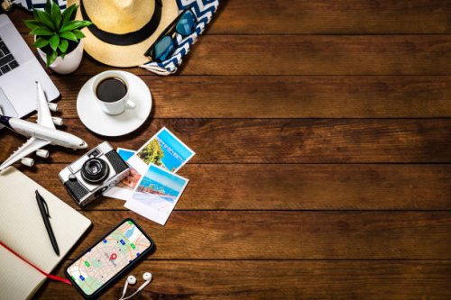travel planning background with copy space - travel stock pictures, royalty-free photos & images