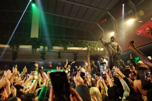 Travis Scott attends Travis Scott Concert After Party at Harbor New York City on December 21, 2023 in New York City.