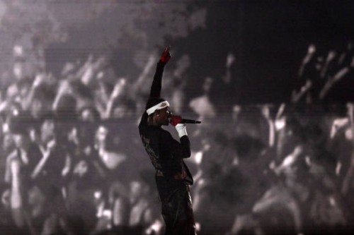 Travis Scott – Utopia – Circus Maximus World Tour at Ippodromo Snai La Maura on July 23, 2024 in Milan, Italy.