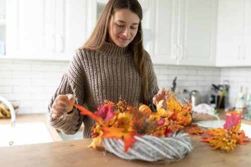 trick or treat halloween decorations. home preparations for halloween - home decoration stock pictures, royalty-free photos & images