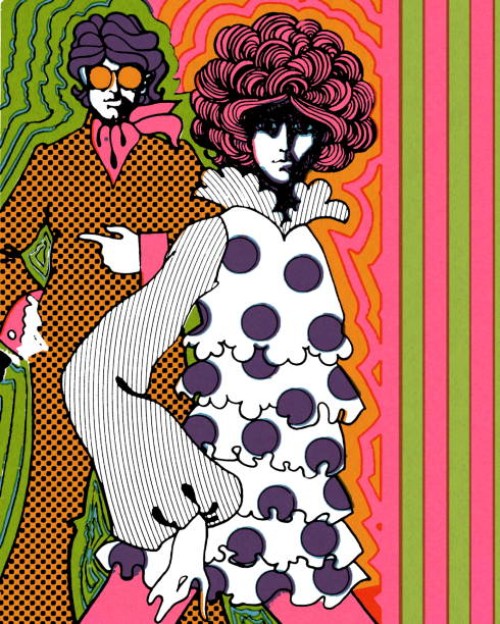 two fashionable people - fashion stock illustrations