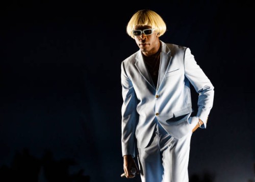 Tyler, The Creator performs onstage at Pacific Coliseum on October 15, 2019 in Vancouver, Canada.