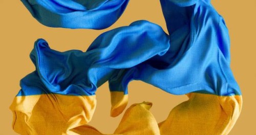 ukraine flag cloth - fashion stock pictures, royalty-free photos & images